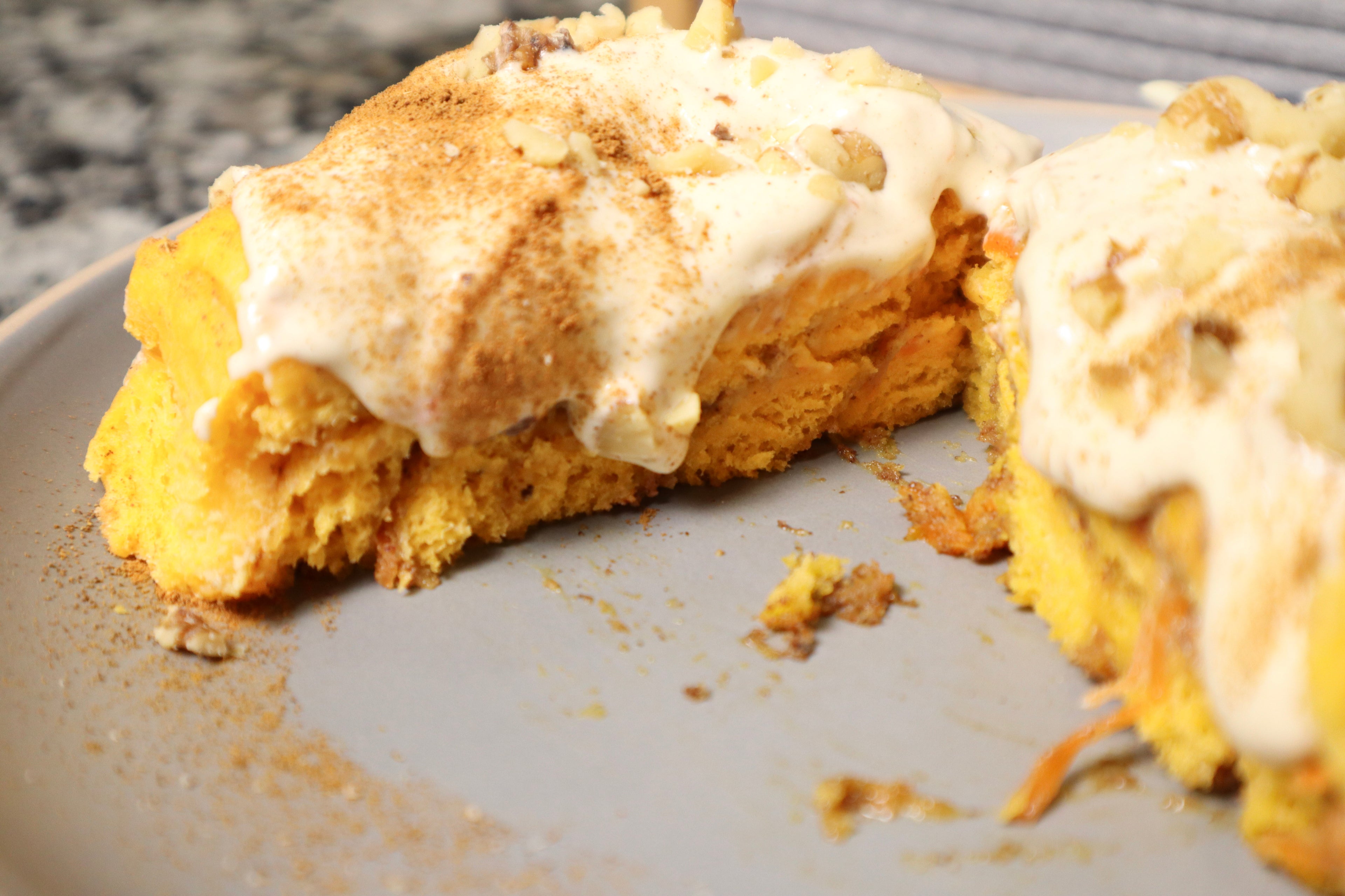 Carrot Cake Cinnamon Roll