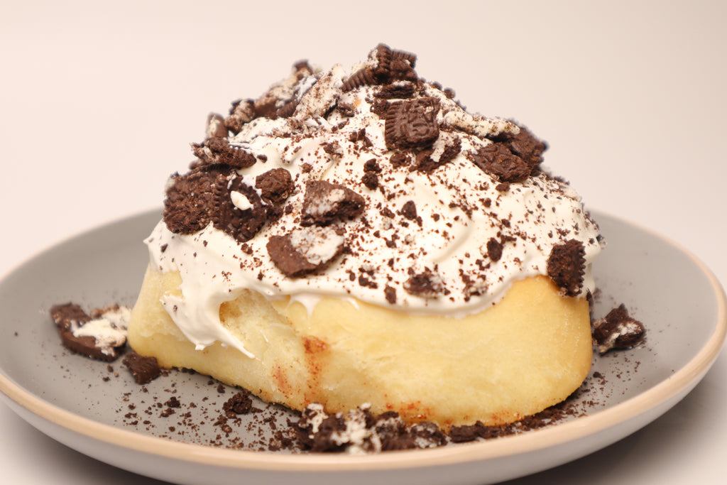 Cookies & Cream Cinnamon Rolls
