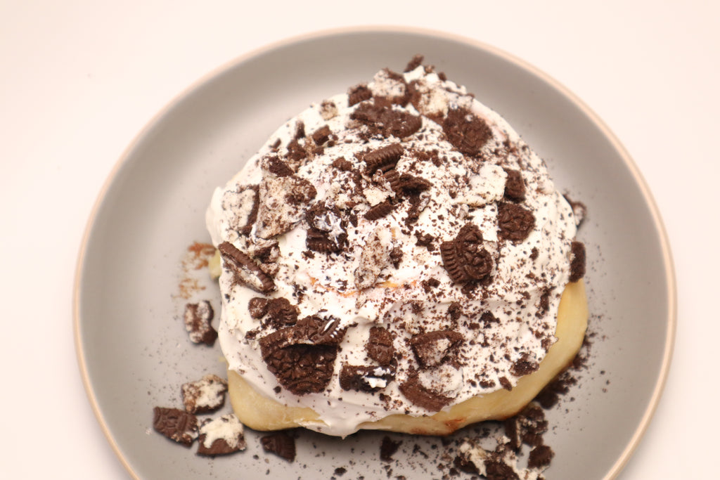Cookies & Cream Cinnamon Rolls