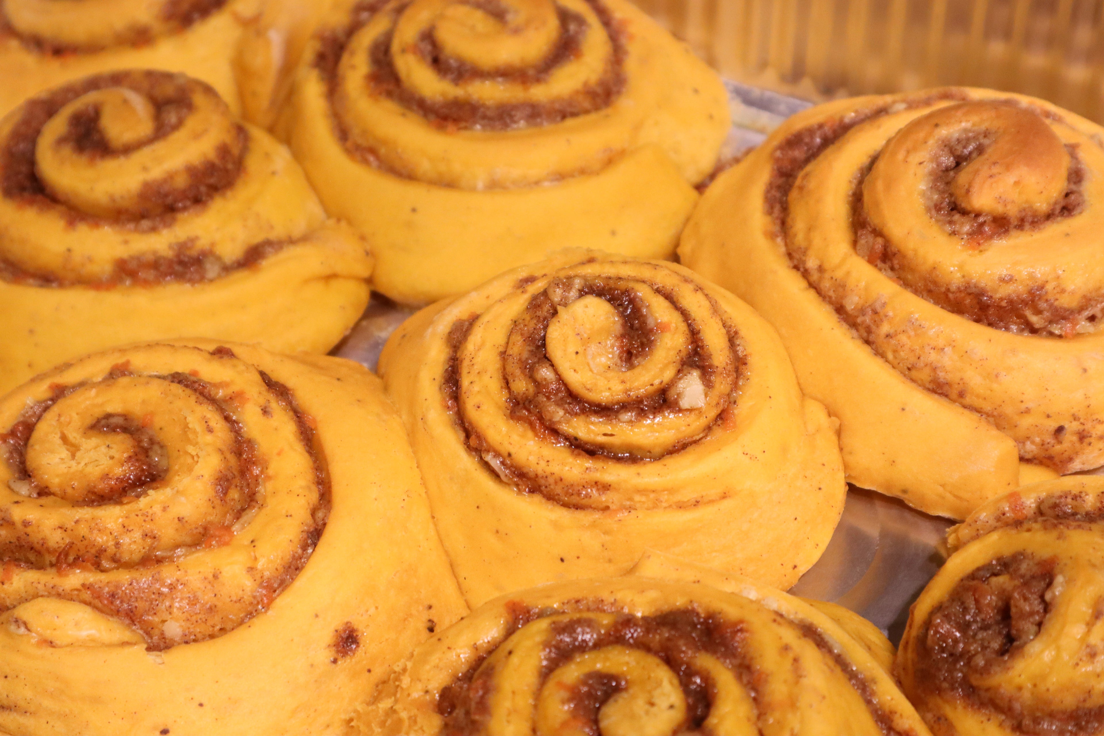 Carrot Cake Cinnamon Roll