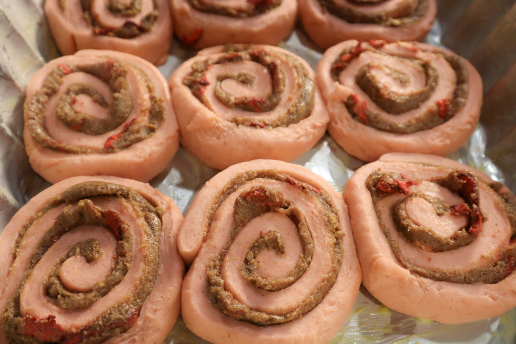 Strawberry Cheesecake Cinnamon Roll